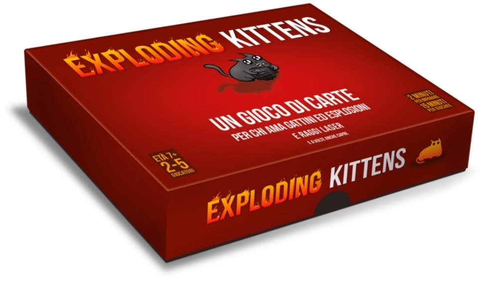 Exploding Kittens Gatti Boom e Caos