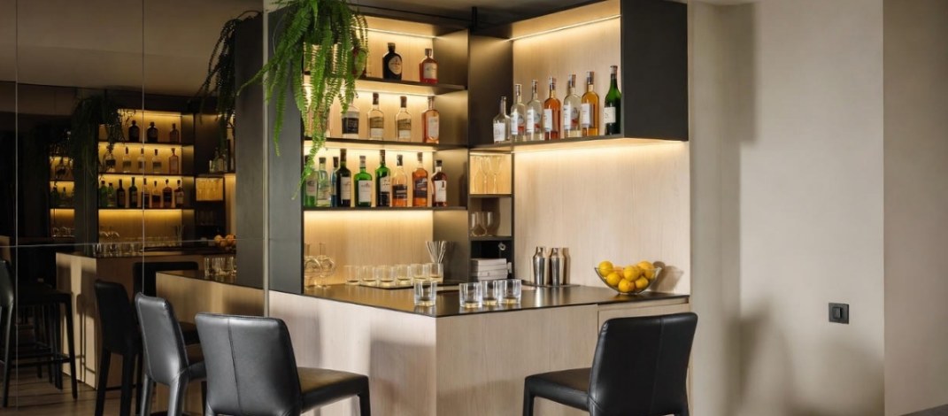 Piccolo angolo bar casa moderno: idee e ispirazioni per la tua zona relax