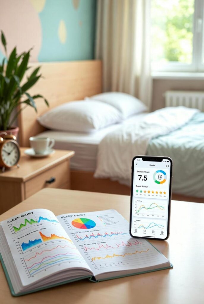 Diario e app sul comodino tracciano ore di sonno, come fare per svegliarsi presto la mattina