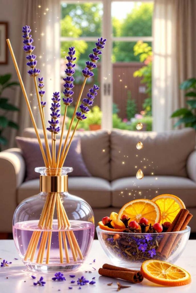 Oli essenziali e potpourri in casa: come mantenere una casa pulita e profumata naturalmente
