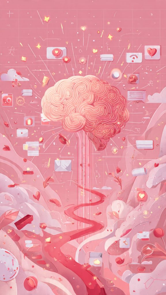 effetti scrolling cervello dopamina novità
