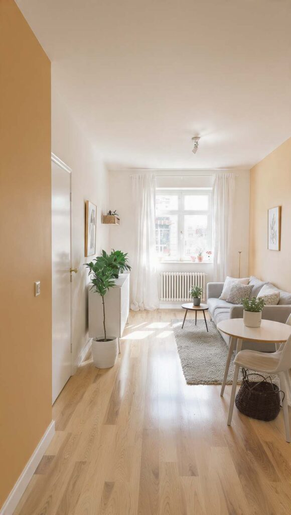 arredare monolocale 30 mq colori per sembrare più grande
