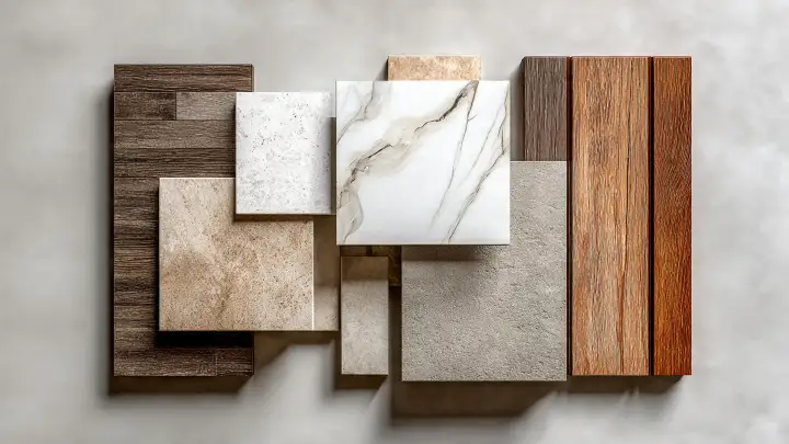 Modelli di piastrella da muro effetto marmo pietra e cemento