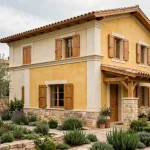 Abbinamenti colori esterni con il giallo