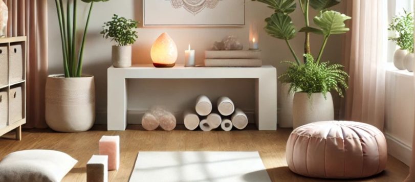 Arredamento stanza yoga