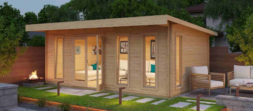 casetta in legno