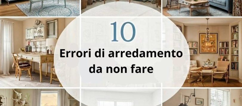 Errori di arredamento