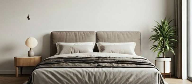 Stanza da letto minimalista