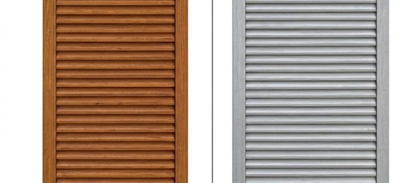 Tapparelle in legno o alluminio