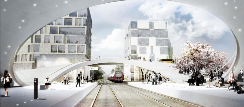 stazione ferroviaria Vinge Danimarca