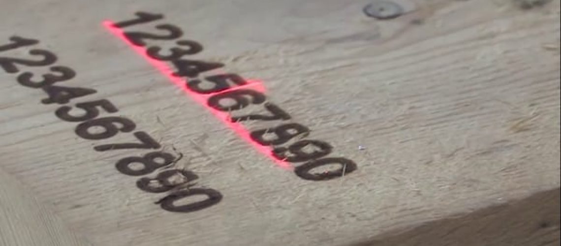 marcatura laser legno