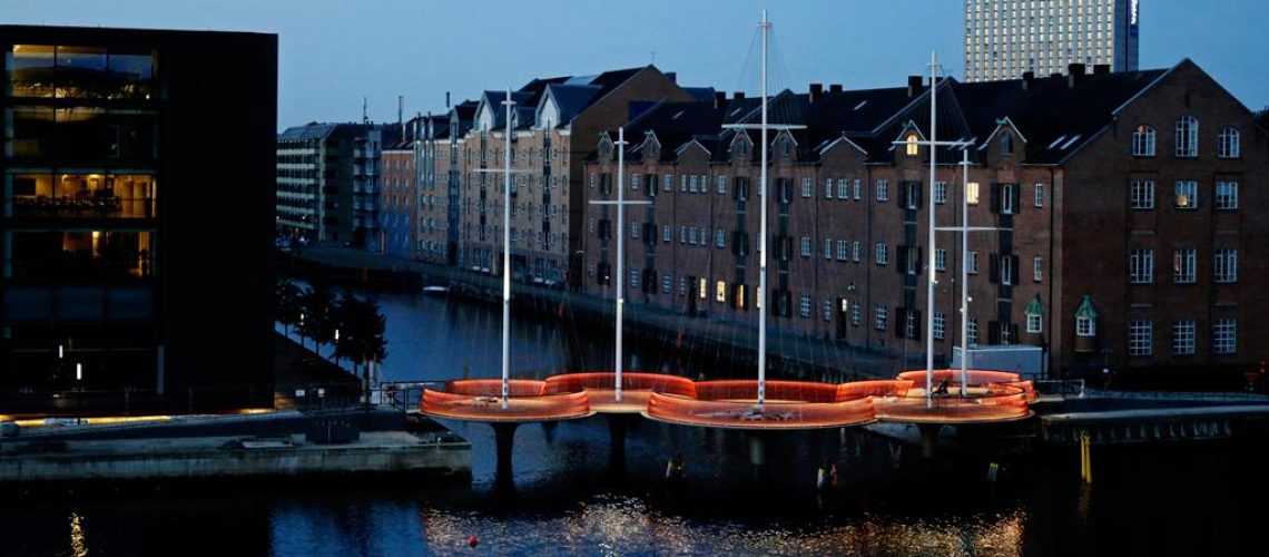 Ponte circolare a Copenhagen