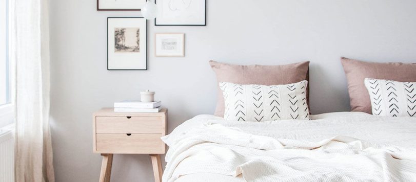 camera da letto scandinava