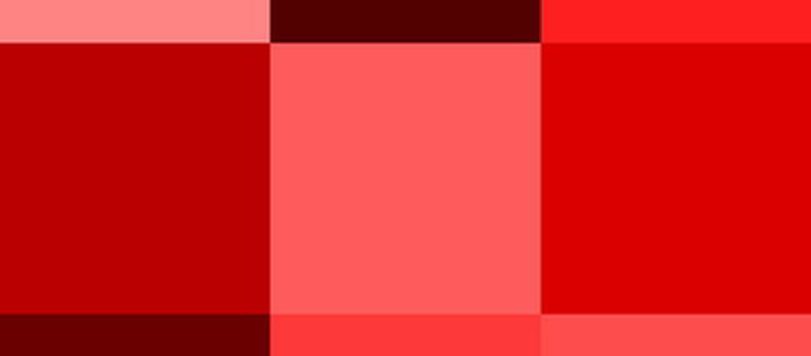 Tonalità di rosso